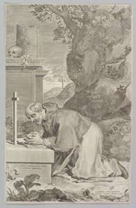 St. Claude, 1664. alkotó: Claude Mellan