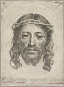 Szent Veronika lepel alkotó: Claude Mellan