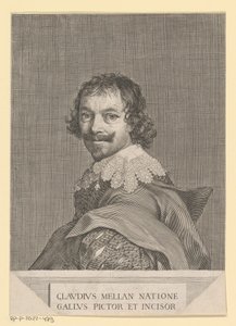 Önarckép alkotó: Claude Mellan