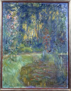 Giverny tavajának egy sarka. Claude Monet festménye (1840-1926) alkotó: Claude Monet