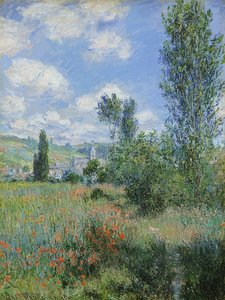 Vétheuil kilátása. 1880