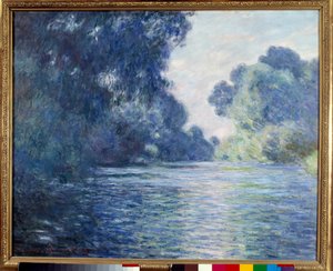 Arm de Seine Giverny közelében. Claude Monet festménye (1840-1926) alkotó: Claude Monet