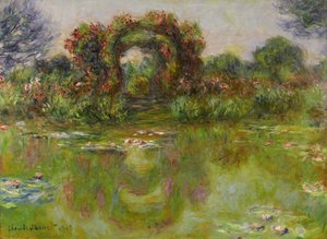Tavirózsa-tó, Rosiers, 1913 alkotó: Claude Monet