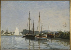 Szabadidő-hajók, Argenteuil alkotó: Claude Monet