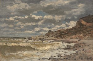 Tengerpart Sainte-Adresse-ban alkotó: Claude Monet