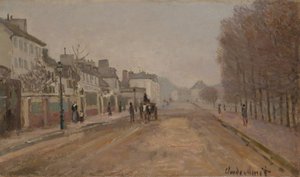 Héloise sugárút, Argenteuil alkotó: Claude Monet