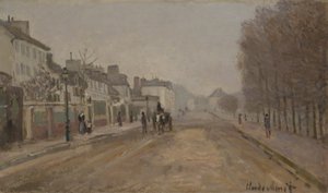 Heloise Boulevard, Argenteuil, 1872 alkotó: Claude Monet