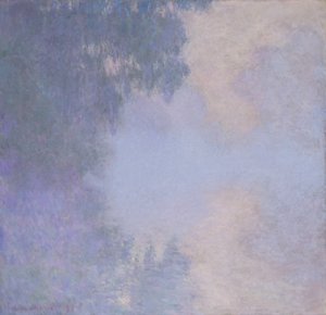 A Szajna ága Giverny közelében (köd) alkotó: Claude Monet