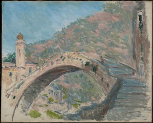Híd Dolceacquánál alkotó: Claude Monet