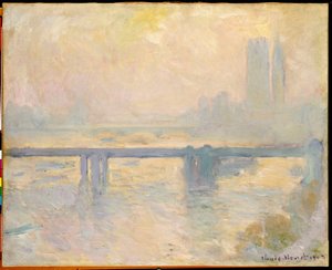 Charing Cross híd, 1903 alkotó: Claude Monet