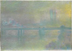 Charing Cross Bridge, London, 1901 alkotó: Claude Monet