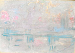 Charing Cross Bridge, 1900 körül (olaj, vászon) alkotó: Claude Monet