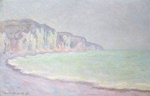 Cliffs at Pourville, 1896 alkotó: Claude Monet