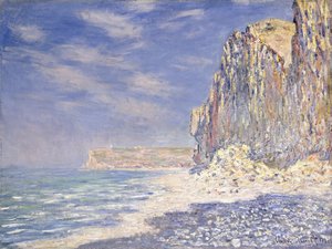 Sziklák Fecamp közelében, 1881 alkotó: Claude Monet
