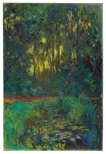 A Tavirózsa-tó sarka, 1918-1919 körül alkotó: Claude Monet
