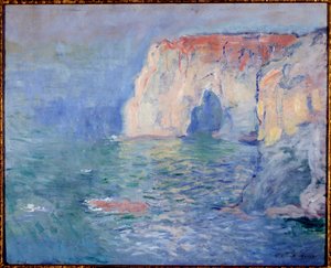 Etretat, a manneporte, elmélkedések a vízről Claude Monet festménye (1840-1926) 1885 V. 0,65x0,81 m Párizs, Orsay Múzeum alkotó: Claude Monet