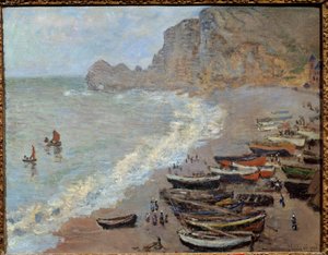 Etretat: a tengerpart és a Porte d