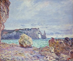 Etretat, a tengerpart és a Porte d