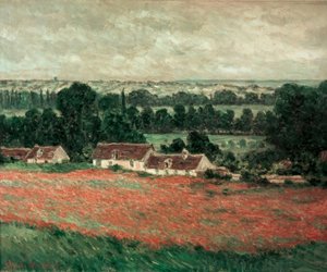 Pipacsmező, Giverny alkotó: Claude Monet