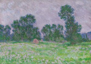 Virágos rét Givernyben alkotó: Claude Monet