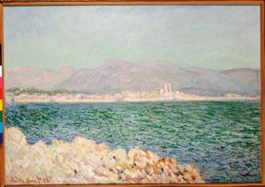 Antibes-öböl, 1888 alkotó: Claude Monet