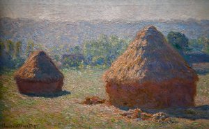 Szénakazal, nyár vége alkotó: Claude Monet