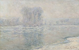 Jég, fehér hatás alkotó: Claude Monet