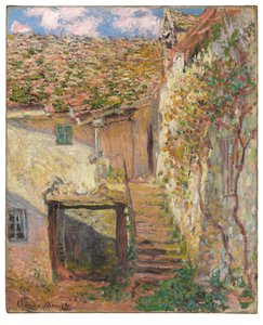 A lépcsőház, 1878 alkotó: Claude Monet