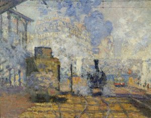 Gare Saint-Lazare alkotó: Claude Monet