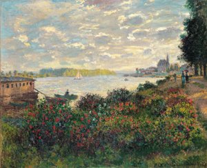 A Szajna Argenteuil-ban alkotó: Claude Monet