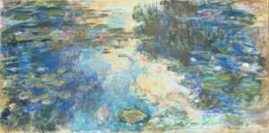 Tavirózsa tó alkotó: Claude Monet