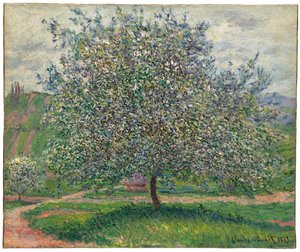 Az almafa, 1879 alkotó: Claude Monet