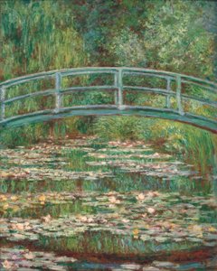 A tavirózsa tó alkotó: Claude Monet
