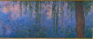 Les Nympheas, les Saules (olaj, vászon) alkotó: Claude Monet