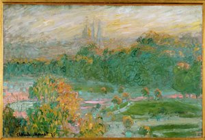 Les Tuileries (olaj, vászon) alkotó: Claude Monet