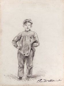 Monet - Fiú vidéken, 1857, 2013.985 alkotó: Claude Monet