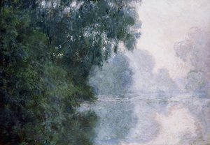 Reggel a Szajnán, Köd hatása; Reggel a Szajnán, A köd hatása, 1897 alkotó: Claude Monet