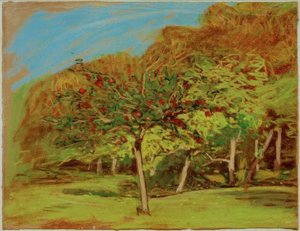 Gyümölcsfák alkotó: Claude Monet