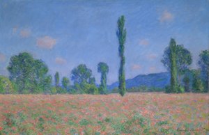 Pipacsmező (Giverny) alkotó: Claude Monet