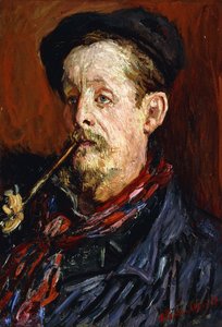 Leon Peltier portréja, 1879 alkotó: Claude Monet