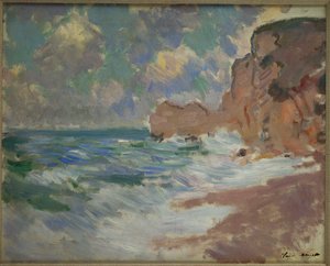 Távolodó hullámok alkotó: Claude Monet