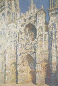 Rouen-i katedrális teljes napfényben: Harmónia kékben és aranyban, 1894 alkotó: Claude Monet