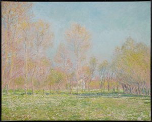 Tavasz Givernyben alkotó: Claude Monet