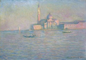 A San Giorgio Maggiore-templom, Velence alkotó: Claude Monet