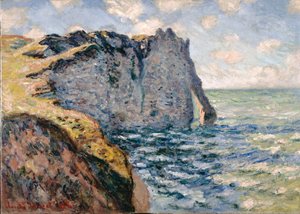 Az avali sziklafal, Étretat alkotó: Claude Monet