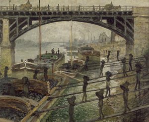 A szénbányászok alkotó: Claude Monet