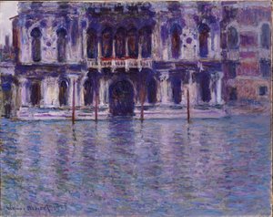 A Contarini-palota, 1908 alkotó: Claude Monet