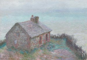 A varengeville-i vámház, 1897 alkotó: Claude Monet