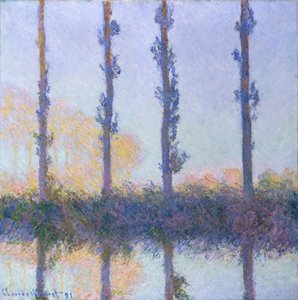 A négy fa, 1891 alkotó: Claude Monet