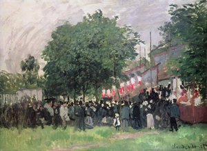 Július tizennegyedike alkotó: Claude Monet